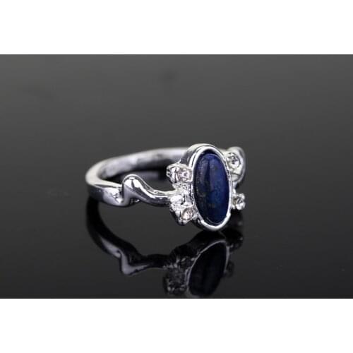 Cool Drop Shipping The Vampire Diaries Elena Anti Sunlight Ancient Silver Plated Alloy Ring Gift For Fans Movie Jewelry Rings