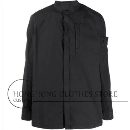 The new style style men show slim and loose four seasons Korean shirt young hair stylist casual blouse S-6XL