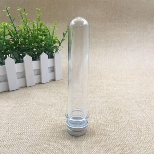 1Pcs 40ML Transparent Bottle Plastic Empty Sampling Bottle +10pcs Sealing Pressure Sensitive Sheet