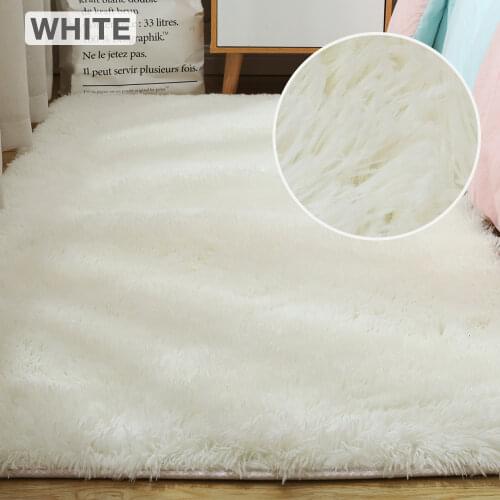 Plush Rug for Home Living Room Fluffy Carpet Thick Bed Room Decor Carpets Soft Rugs Anti-slip Floor Velvet Mat Tie Dyeing