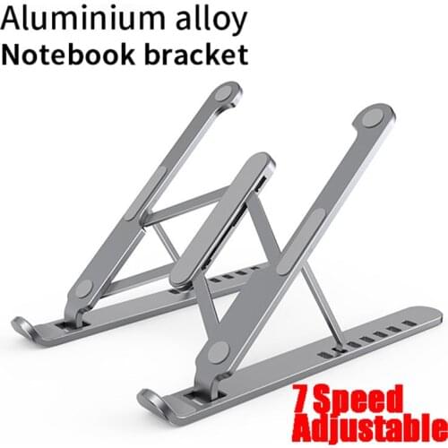 Portable Laptop Stand Desk Holder Foldable Adjustable Notebook Bracket Support Aluminum Laptop Holder Cooling Bracket Riser