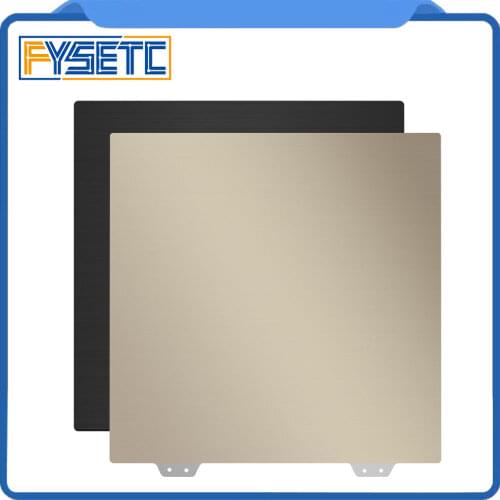 FYSETC Removal Spring Steel Sheet Pre-Applied PEI+Magnetic Base 120/128/150/165/230/235/250/300/310/350mm For 3D Printer Hot Bed
