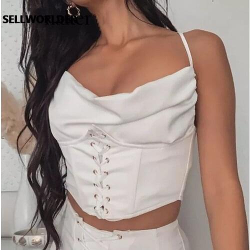 Женские укороченные топы SELLWORLDER China At AliExpress