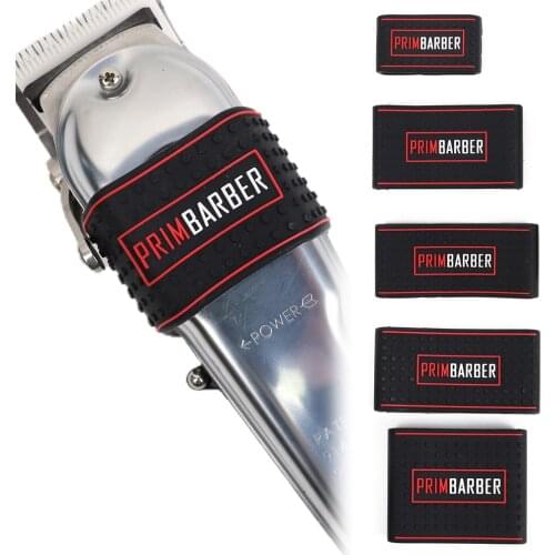 5pc Silicon Antiskid Sleeve Barber Hairdressing Tool Trimmer Grip Hair Clipper Grip Protective Cover Hair Clipper Accessories