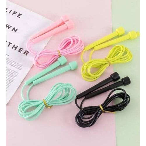 Speed Jump Rope Men Women PVC Adjustable Skipping Rope Lose Weight Home Workout Gym Exercise Training Equipment