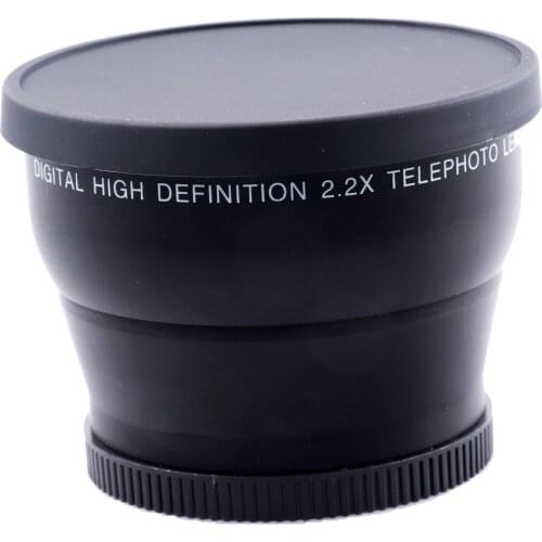 58mm 2.2X Additional Telephoto Lens for Canon 77D/350D / 400D / 450D / 500D / 1000D / 550D / 600D / 1100D 18-55MM Lens