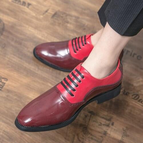 Plus size38-48 mens dress shoes genuine leather Oxford mens shoes Italian dress shoes wedding business shoes zapatillas hombre