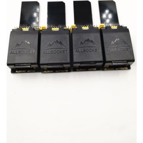 Data Recovery From Android Phones BGA153/169, BGA162/186/221/529 Sockets for Recovering Contacts, SMS, Photos, Videos (4Pcs/Set)