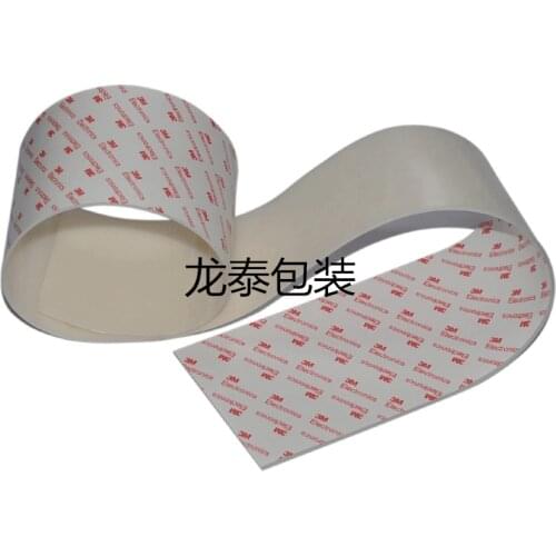 10cm*1m 2mm thick anti slip silicone rubber bumper damper shock absorber 3M self adhesive silicone feet pads for furniture