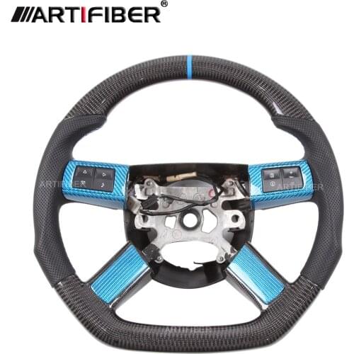 100% Real Carbon Fiber Steering Wheel for Dodge Charger Challenger SRT Chrysler C300