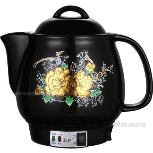 220V/450W Home Electric Kettle Automatic Decocting Pot Chinese Medicine Slow Stew Pot Ceramic Heat Preservation Multi Health Pot
