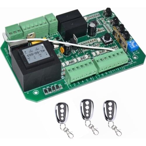 AC110v 220V Smart Circuit Board Control Card Mother Board Plate For Sliding Gate Opener Motor(PY600ac SL600 SL1500 PY800 Model)