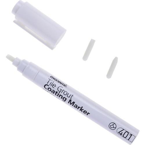 Tile Gap Repair Color Pen White Tile Refill Artline Grout Pen Waterproof Mouldproof Filling Agents Wall Porcelain