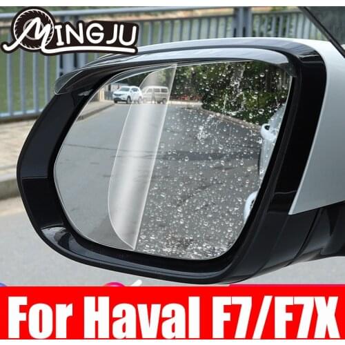 For Haval F7 F7X 2019 2020 2021 Car Styling Anti Fog Car Window Clear Rearview Mirror Film Waterproof Stickers Accessories