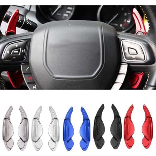 For Land Rover Range Rover Evoque Discovery Sport Jaguar XF XJ XJL New Aluminum Steering Wheel Shift Paddle Shifters Extension