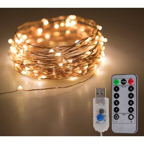 Estardyn LED String Lights With Transparent Wire