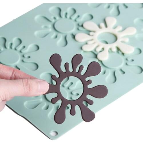 Flower Shape Chocolate Mold Silicone Mold for Cake Decorating French Dessert Decorating Mould DIY Baking Tools m192