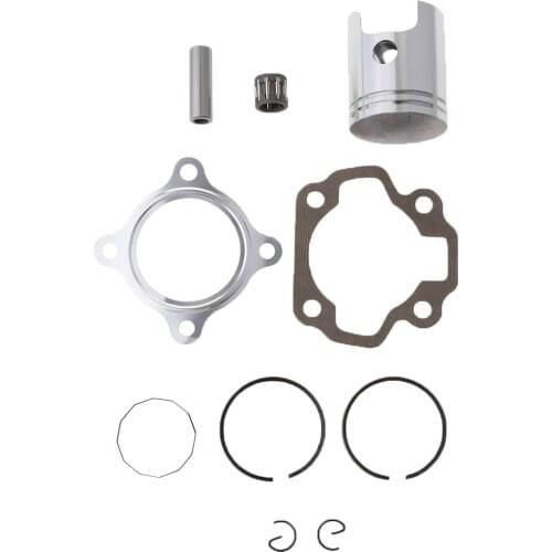 Piston Ring Kit for Yamaha PW50 PW 50 50CC Motorcycle Motorbike Gasket Pin Circlips - 40mm