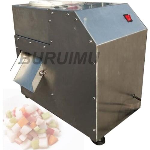 Vegetable Cutting Machine Stainless Steel Potato Diced Maker Electric Multi-Function Carrot Strips Cutting Manufacturer