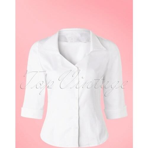 Pinpin Daisy Collar Blouses