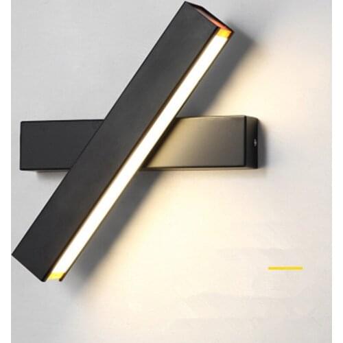 LED Waterproof Wall Lamps 12W Indoor And Outdoor Wall Light Courtyard Porch Corridor Bedroom Rotating Wall Sconce бра