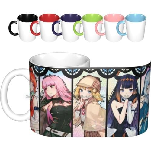 The Myth-Hololive English #hololiveenglish #holomyth Ceramic Mugs Coffee Cups Milk Tea Mug Hololive Holomyth Holoen English En