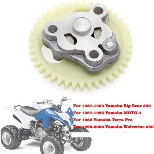 ATV Parts OIL PUMP For Yamaha Big Bear 350 , MOTO-4 , Terra Pro , Wolverine 350 Replace 1UY-13300-00-00