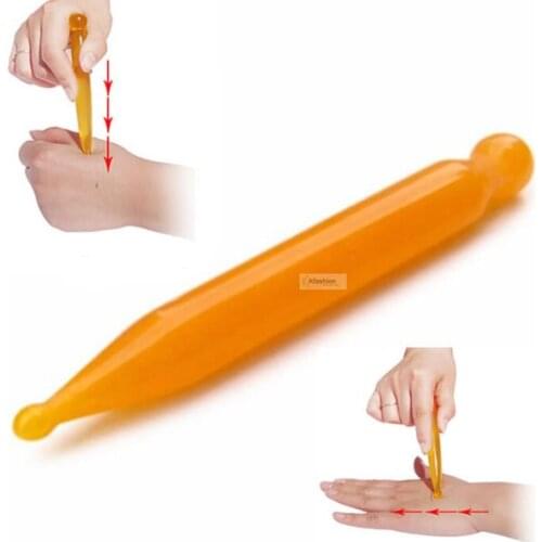 1pc Traditional Body Acupuncture Point Massage Stick Tool resin Needle Scrapping Rods Relaxation Health Care Gua Sha