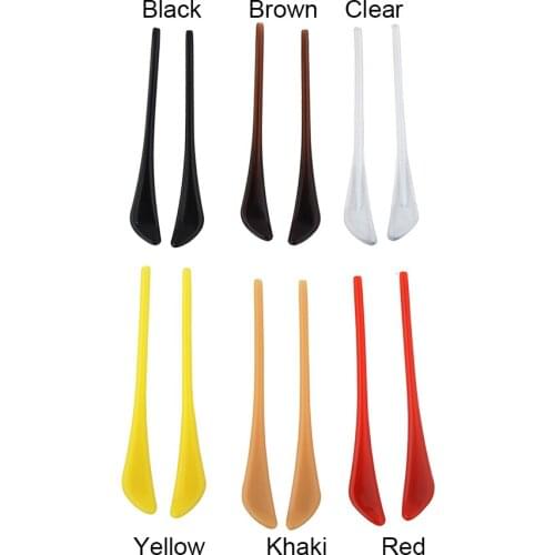 10pieces(5pairs) Anti slip Plastic Temple Tips For Metal Temple Glasses Eyewear Temple Tips imitate acetate Eyeglasses temple