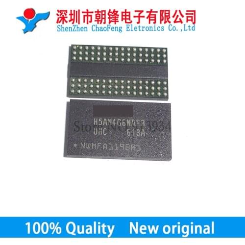 2pcs H5AN4G6NAFR-UHC H5AN4G6NAFR FBGA96 New original