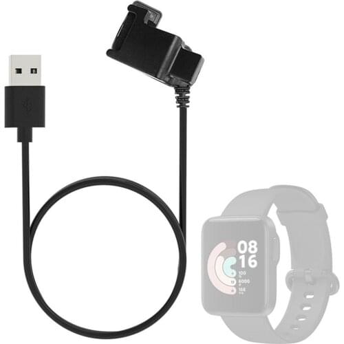20/100CM Short Smartwatch Dock Charger Adapter USB Charging Cable Clip Cord for Xiaomi Mi Watch Lite / Redmi Smart Watch Sport