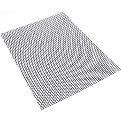 33*33cmReusable High Temperature Resistant Barbecue Non-stick Grid Barbecue Mat Can Cut Grilled Sausage Corn Barbecue Net