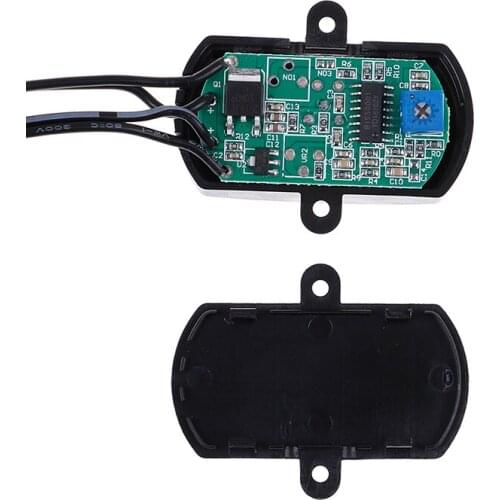 DC 5V 12V 24V 5A PIR Sensor Switch Mini PIR Infrared IR Motion Sensor Detector Switch Module for LED Strip Light White/Black