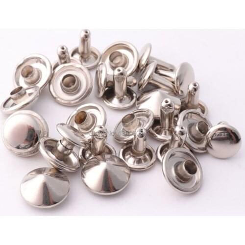 50sets cone Shape 18*12mm Metal Top Quality Garment Rivets Studs Spikes Rivets For Clothes bag belt decoration