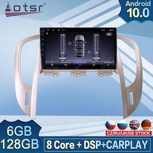 6GB 128GB Carplay Car Multimedia Radio For Buick Regal 2009 - 2013 Android GPS Navigation Tape Recorder Auto Stereo Head Unit