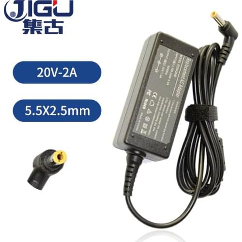 JIGU 40W 20V 2A Replacement For Lenovo IdeaPad S9 S10 S10-2 LG X110 X120 X130 MSI U100 U115 U90 Laptop AC Charger Power Adapter