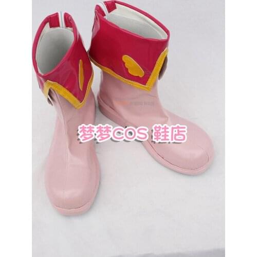 Cardcaptor Sakura Kinomoto Sakura Anime Characters Shoe Cosplay Shoes Boots Party Costume Prop