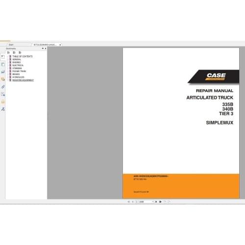 Case Machine New Model Service Manual Full DVD 2020 [148GB]