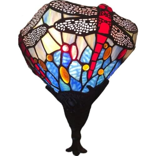 Mediterranean Bohemia wall lighting lamp European 10 inch glass outdoor living E14 bedroom wall lamp