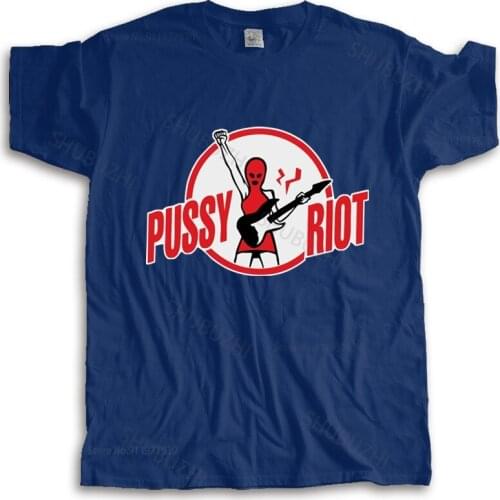 T-shirt men crew neck tees Pussy Riot Free Punk Rock Moscow Music T Shirt Direct from Manufacturer tops fashion unisex tees