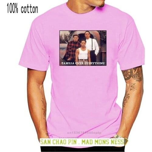 Men tshirt Short sleeve FAMILY OVER EVERYTHING BLOOD IN BLOOD OUT 3COUSINS Unisex T Shirt tee tops Women t-shirt