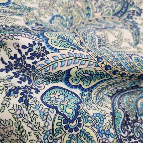 Cotton Fabric smoothy surface jersey fabric Glossy sateen cotton