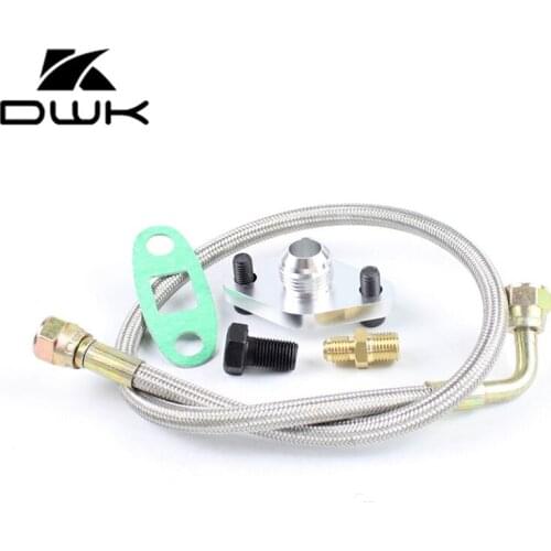Oil Feed Line Kit For Toyota Supra 1JZGTE 2JZGTE 1JZ/2JZ Single Turbo