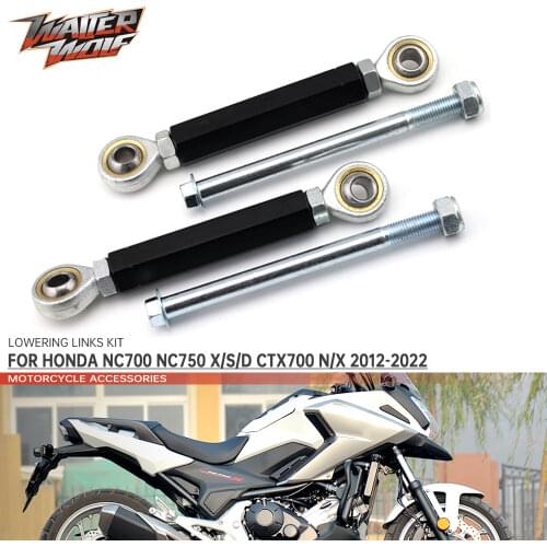 Lowering Links Kit For HONDA NC 700 750 X S CTX 700X N 2014-2018 Motorcycle Accessories Rear Cushion Drop Lever Adjustable