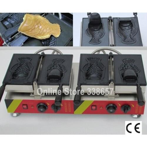 Korean fish cake Taiyaki maker ice cream filling waffle machine