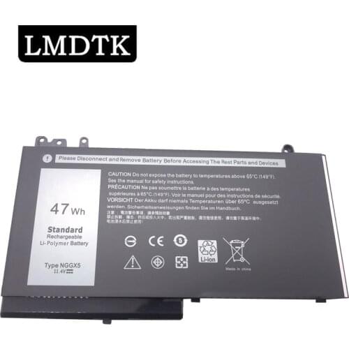 LMDTK New NGGX5 Laptop Battery For Dell Latitude E5270 E5470 M3510 E5570 E5550 JY8D6 954DF 0JY8D6