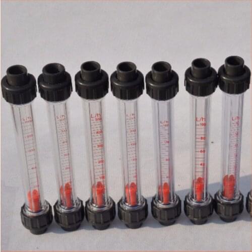 LZB-15S Plastic Flowmeter Water Rotameter (Short Tube BSP thread Connection) Flow range,LZB15S 60-600L/h Tools Flow Meters