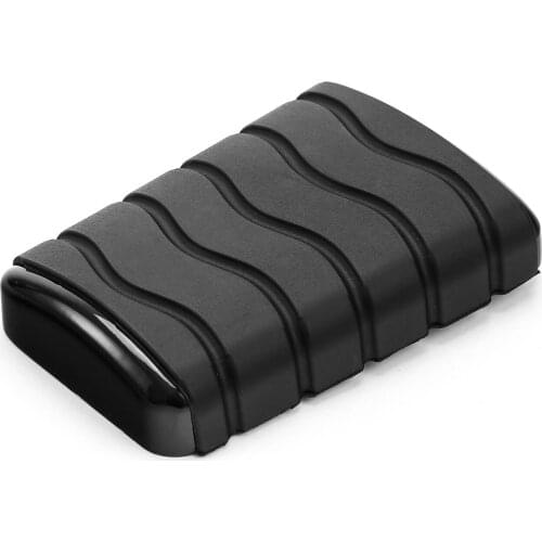 Motorcycle Black Brake Pedal Pad For Harley Dyna Softail Touring Road King Street Glide