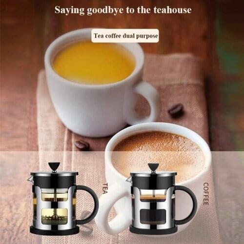 French Coffee Tea Percolator Filter Press Plunger Manual Coffee Espresso Maker Pot Barista Tools