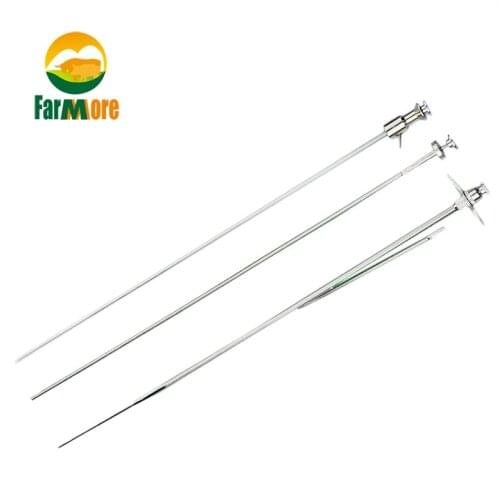 1Pcs Stainless Steel Insemination Gun Sheep Cattle Cow Calf Artificial Insemination